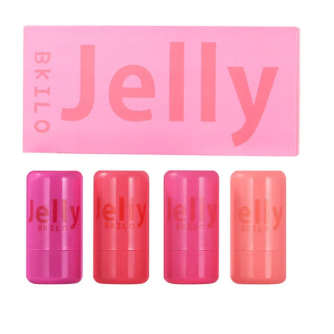 Bâton de blush en gelée 4 couleurs – Blush mat multi-usage 3 en 1, baume à lèvres et fard à paupières 🌸