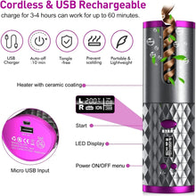 Cordless Hair Curler 