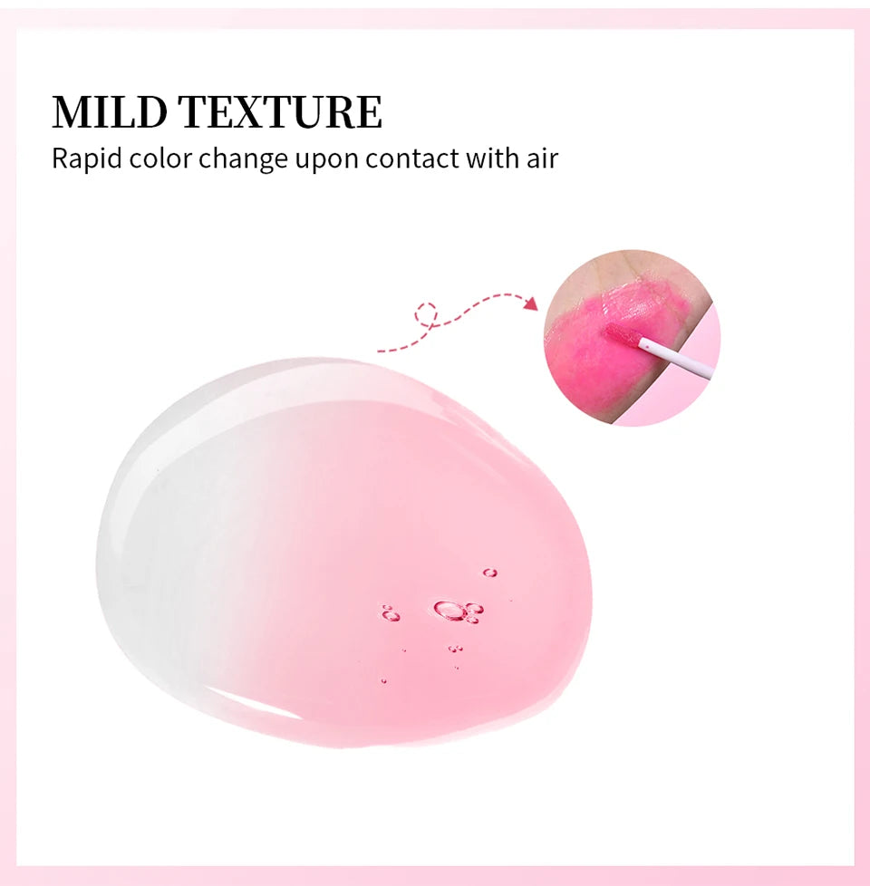 Natural GlowNatural Pink Serum Lips Pink Fresh Remove Dark Lips Gel Lightening Essence Cream Balm Repair Fine Line Brighten Lip Exfoliator